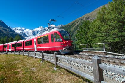 Bernina Express Train