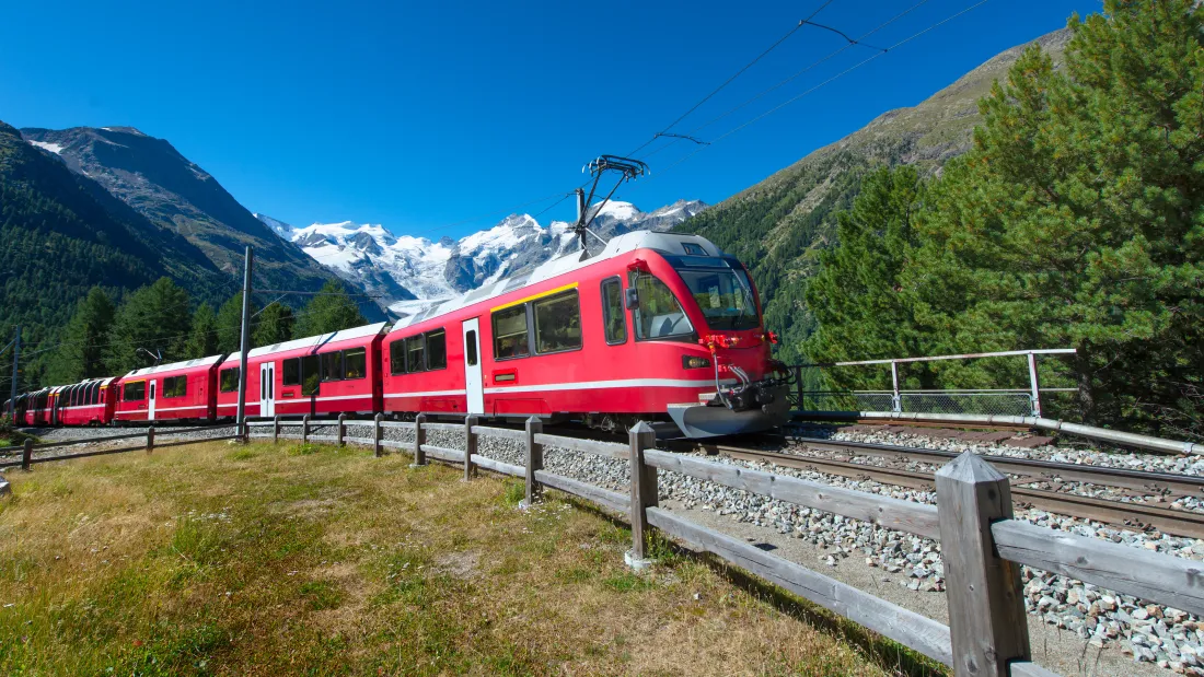 Bernina Express Train