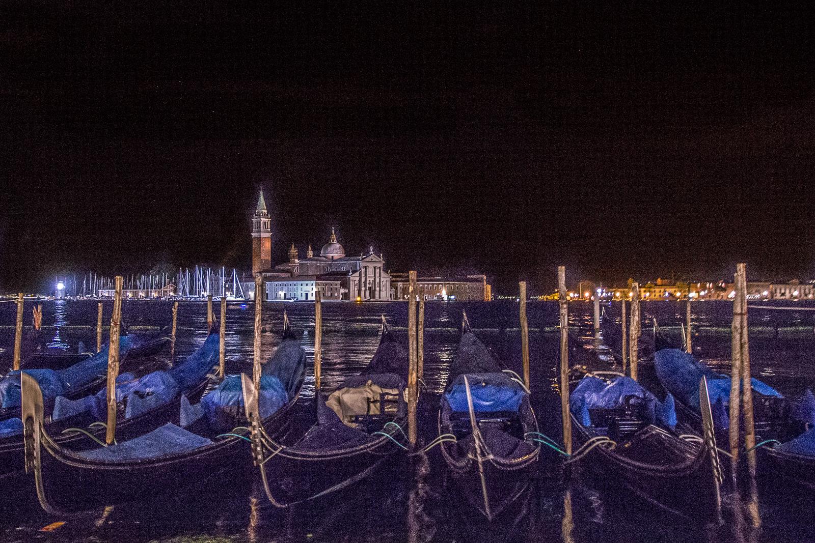 Venice at night
